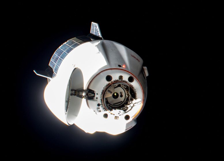 SpaceX Crew Dragon Endeavour With Crew 6 Approaches ISS