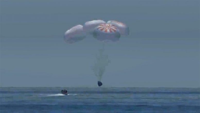 SpaceX Crew Dragon Splashdown