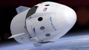 SpaceX Crew Dragon in Space