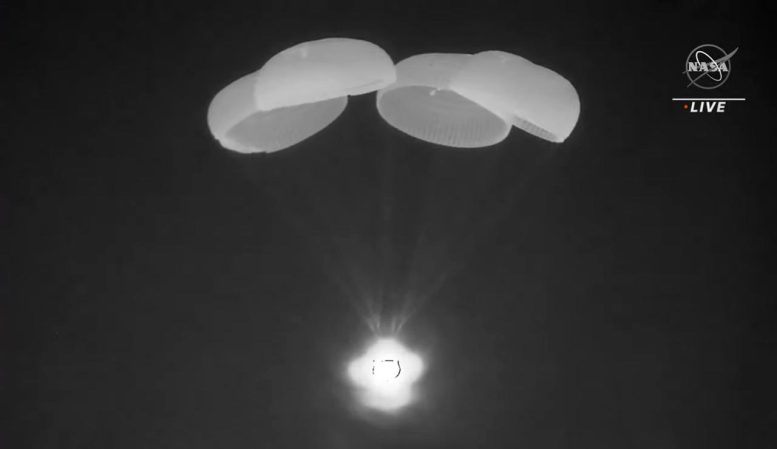 SpaceX Dragon Endeavour Crew-6 Splashdown 