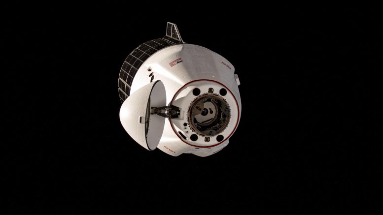 SpaceX Dragon Cargo Craft Approaches International Space Station April 2025