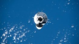SpaceX Dragon Endurance Crew Ship Approaches ISS