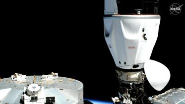 SpaceX Dragon Freedom Capsule Docked to Space Station