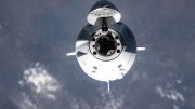 SpaceX Dragon Freedom Spacecraft Approaches Space Station