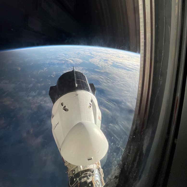 SpaceX Dragon Freedom Spacecraft Docked to Harmony Module