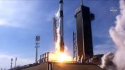 SpaceX Dragon Resupply Spacecraft Liftoff
