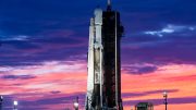 SpaceX Falcon Heavy Rocket With Psyche Spacecraft