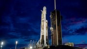 SpaceX Falcon Heavy Rocket With the Psyche Spacecraft Onboard