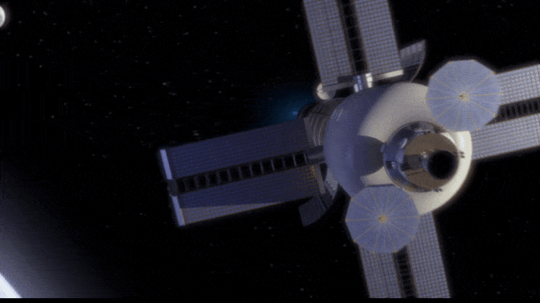 Spacecraft With Nuclear Enabled Propulsion