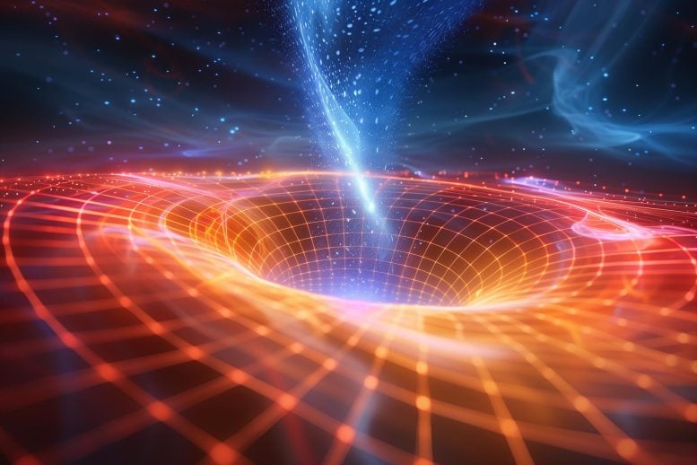 Spacetime Physics Quantum Gravity Concept