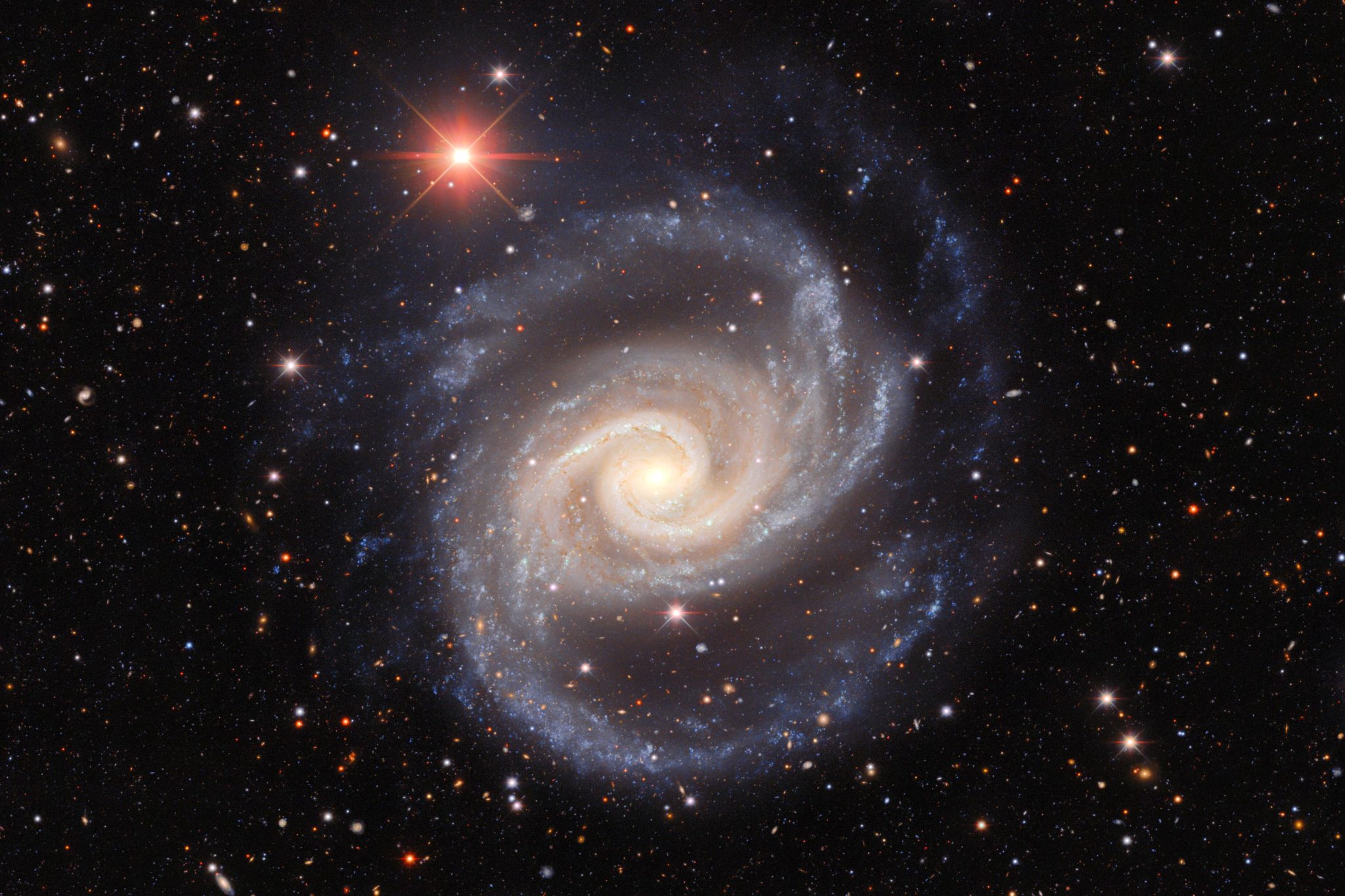 Spanish Dancer Galaxy NGC 1566