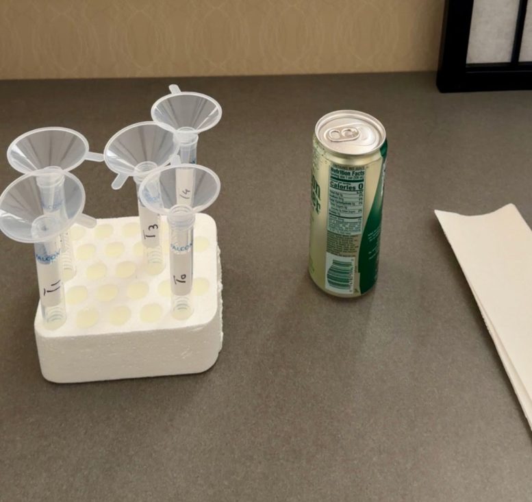 Sparkling Water pH testing