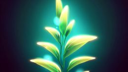 Special Glowing Plant