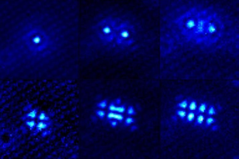 Spectroscopic Images of the 2D Metal Pd5AlI2