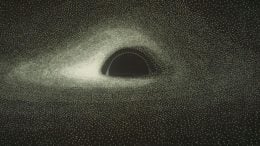 Spherical Black Hole Image