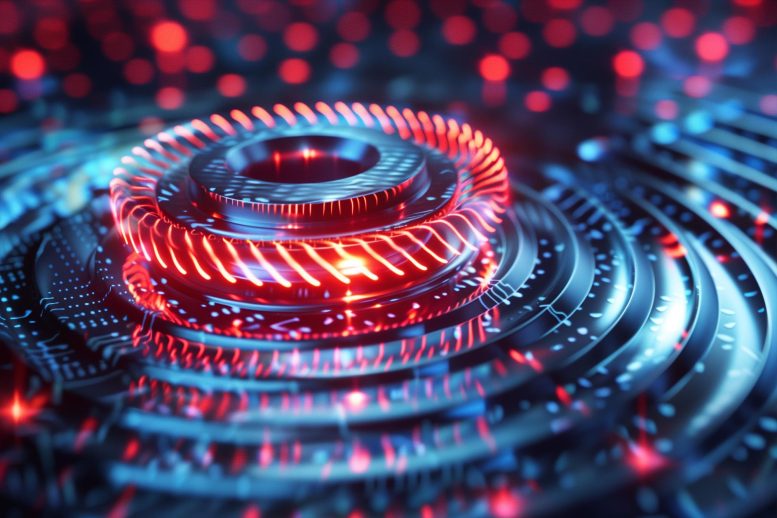 Spintronics Magnetic Waves Art