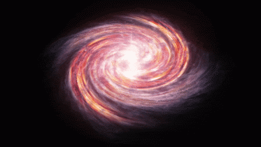 Spiral Galaxy Animation