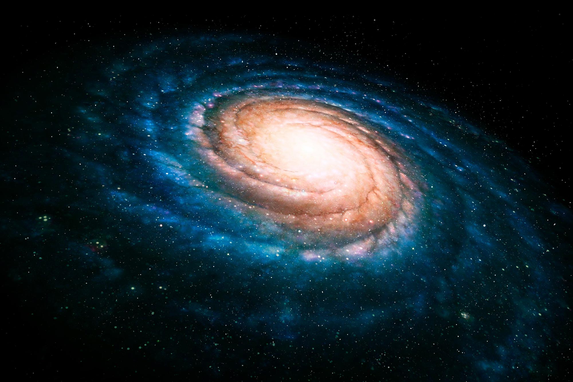 Spiraalvormig Galaxy-kunstwerk
