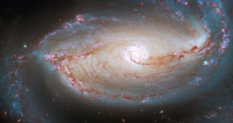 Spiral Galaxy NGC 1097