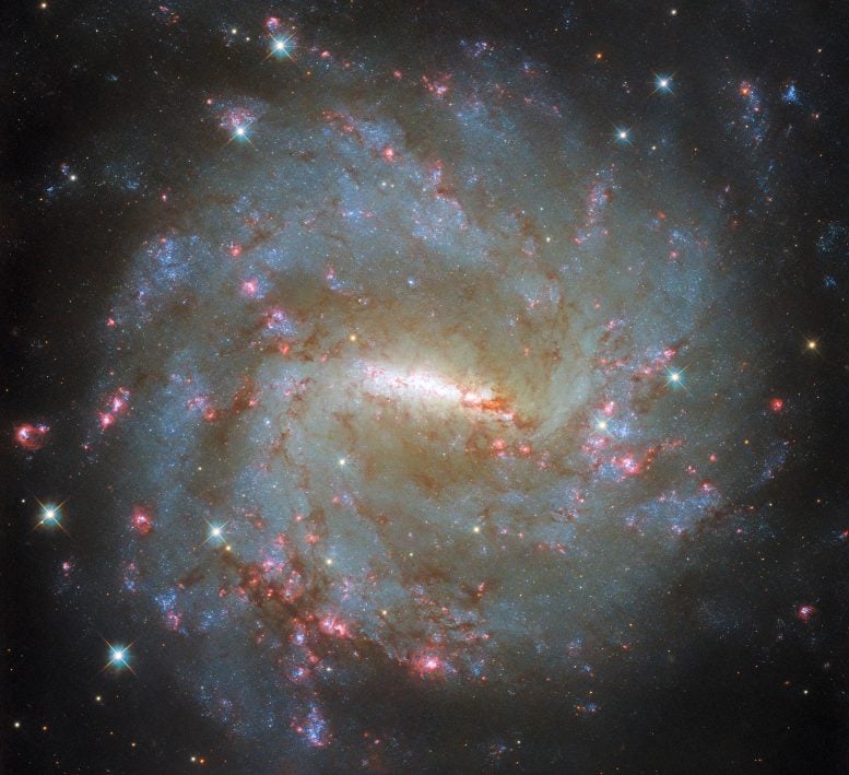 Spiral Galaxy NGC 3059