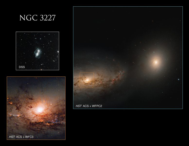 Spiral Galaxy NGC 3227