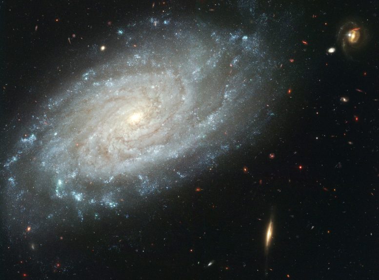 Spiral Galaxy NGC 3370 Hubble Space Telescope
