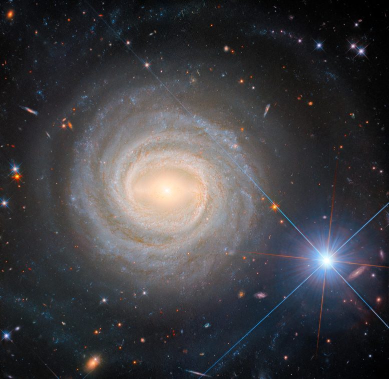 Spiral Galaxy NGC 3783