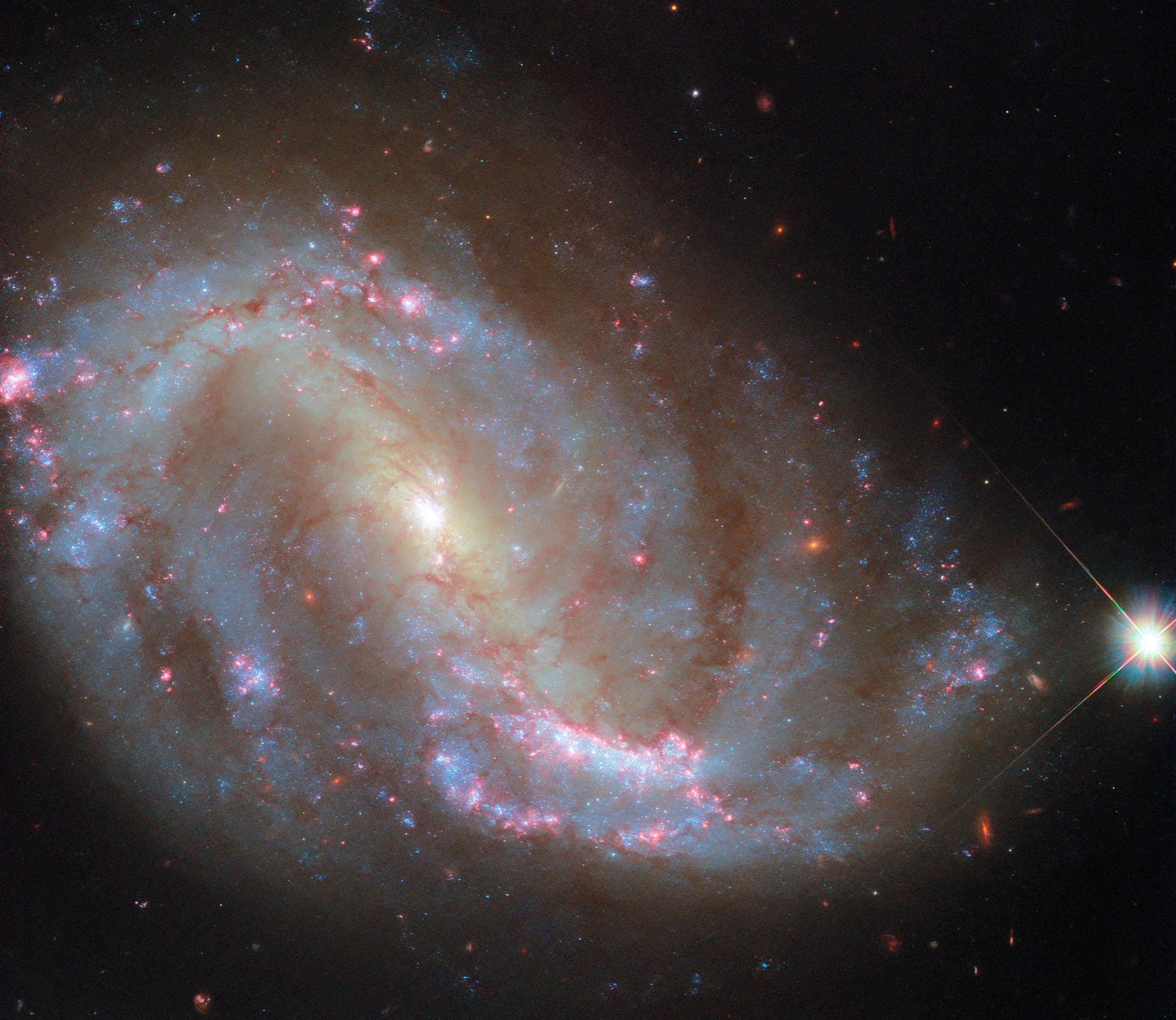 Spiral Galaxy NGC 7496