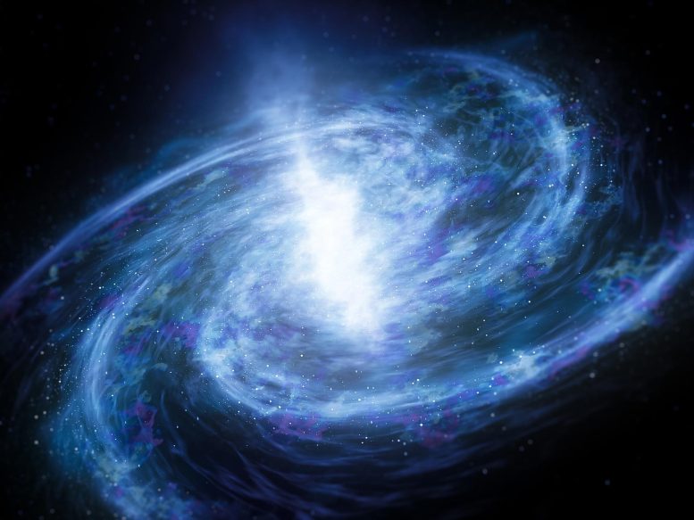 Spiral Galaxy Structure Detail