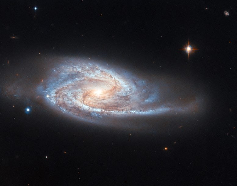 Hubble Finds Supermassive Secret of Within sight Galaxy