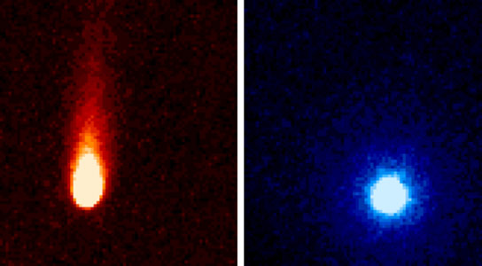 Spitzer Observes Gas Emission From Comet ISON