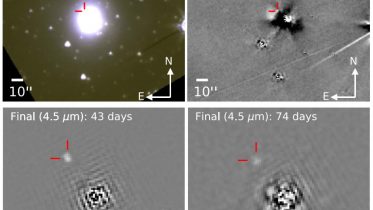 Spitzer Views Binary Neutron Star Merger
