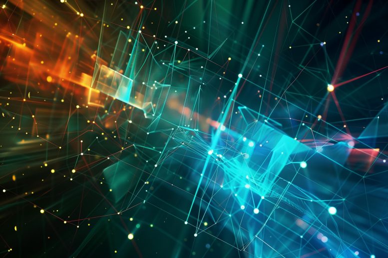 Stabilize Quantum Networks Art Concept
