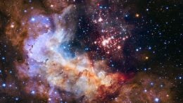 Hubble Space Telescope Image of Cluster Westerlund 2