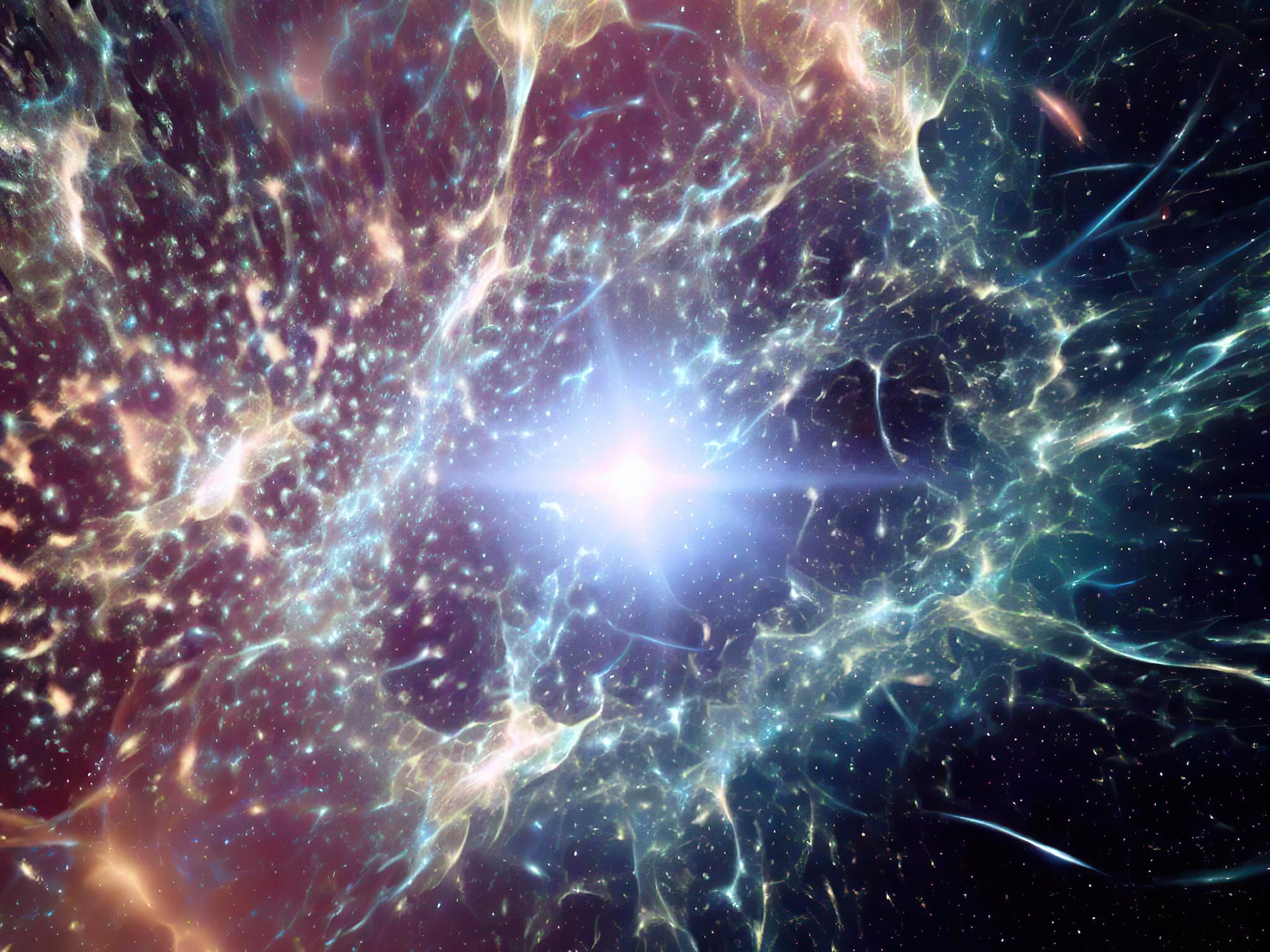Telescopio espacial Webb muestra el universo primitivo agrietado con ráfagas de formación estelar