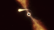 Star Spaghettification Black Hole