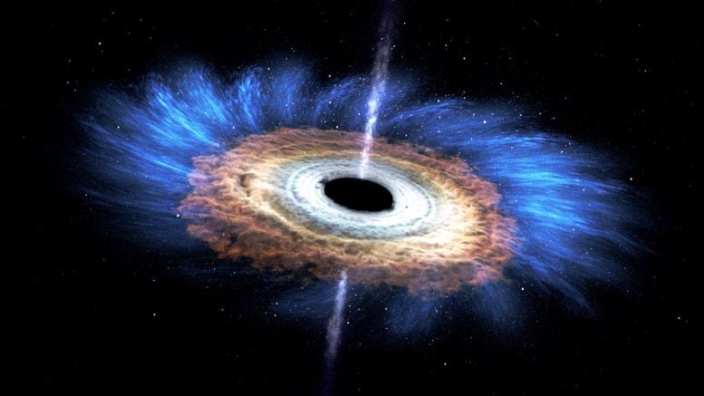 Star Torn Apart by Black Hole