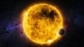 Star and Exoplanet Wide Illustration