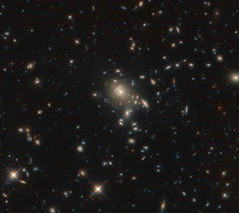 Starburst Galaxy Hubble Space Telescope