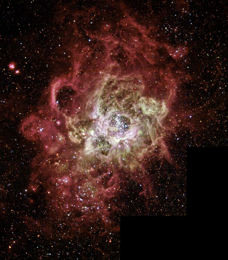 Stellar Nursery NGC 604