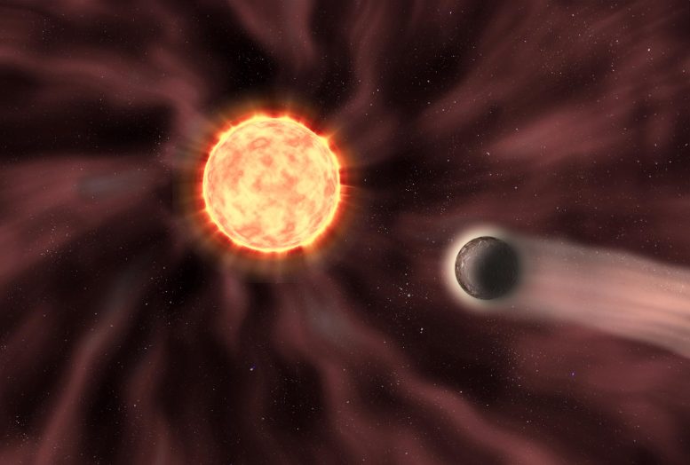 Stellar Wind Star Planet