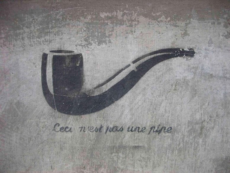 Stencil Interpretation of Ren&eacute; Magritte