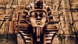 Stone Pharaoh Tutankhamen Mask