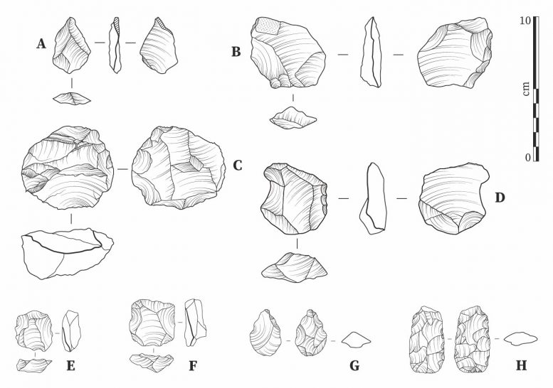 Stone Tool Sketches