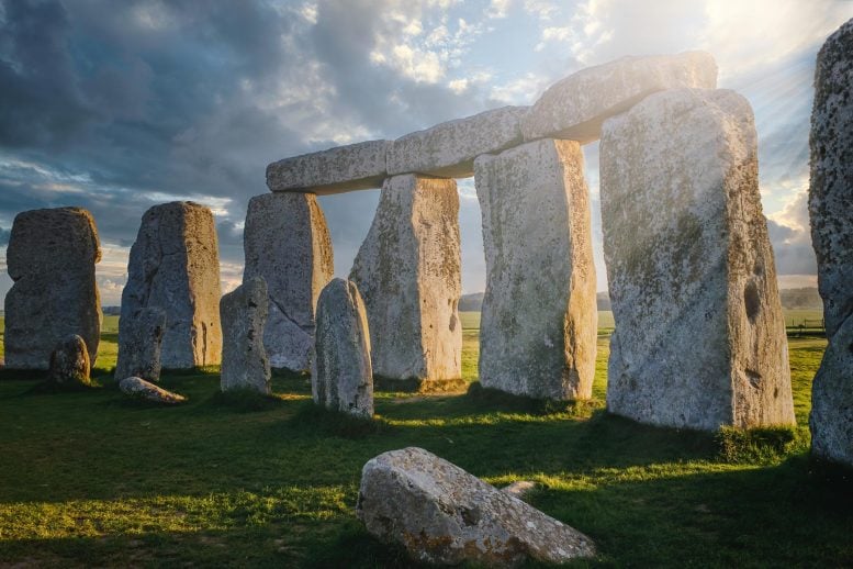 Stonehenge Inside Circle of Stones