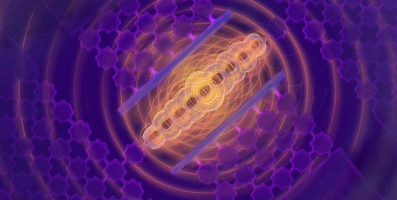 Storing Quantum Information as Sound Waves