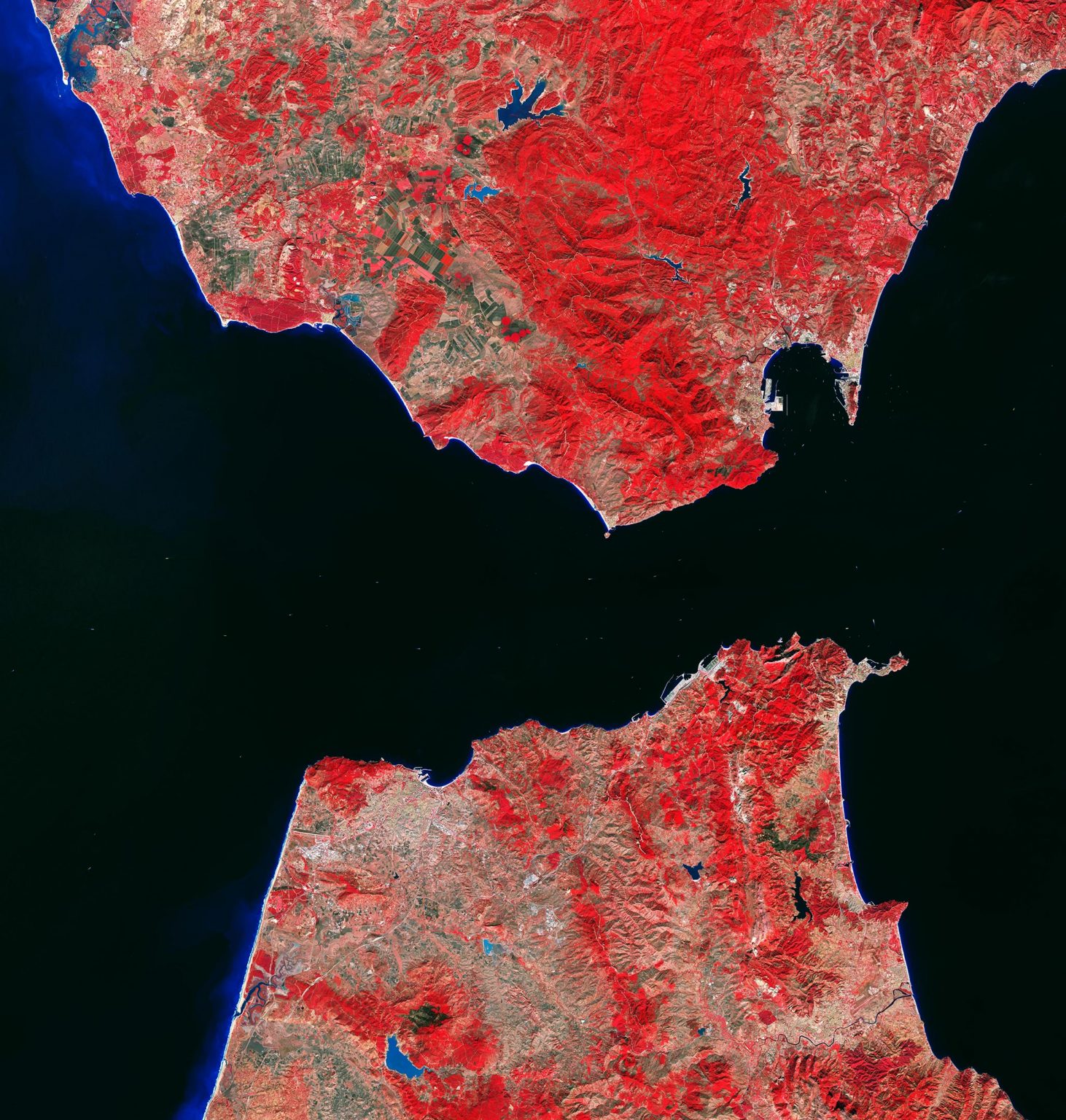 Exploring Earth From Space: Strait of Gibraltar