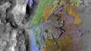 Strange Martian Mineral Deposit