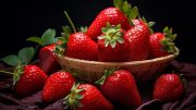Strawberries Art Concept