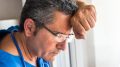 Stressed Worried Male Doctor